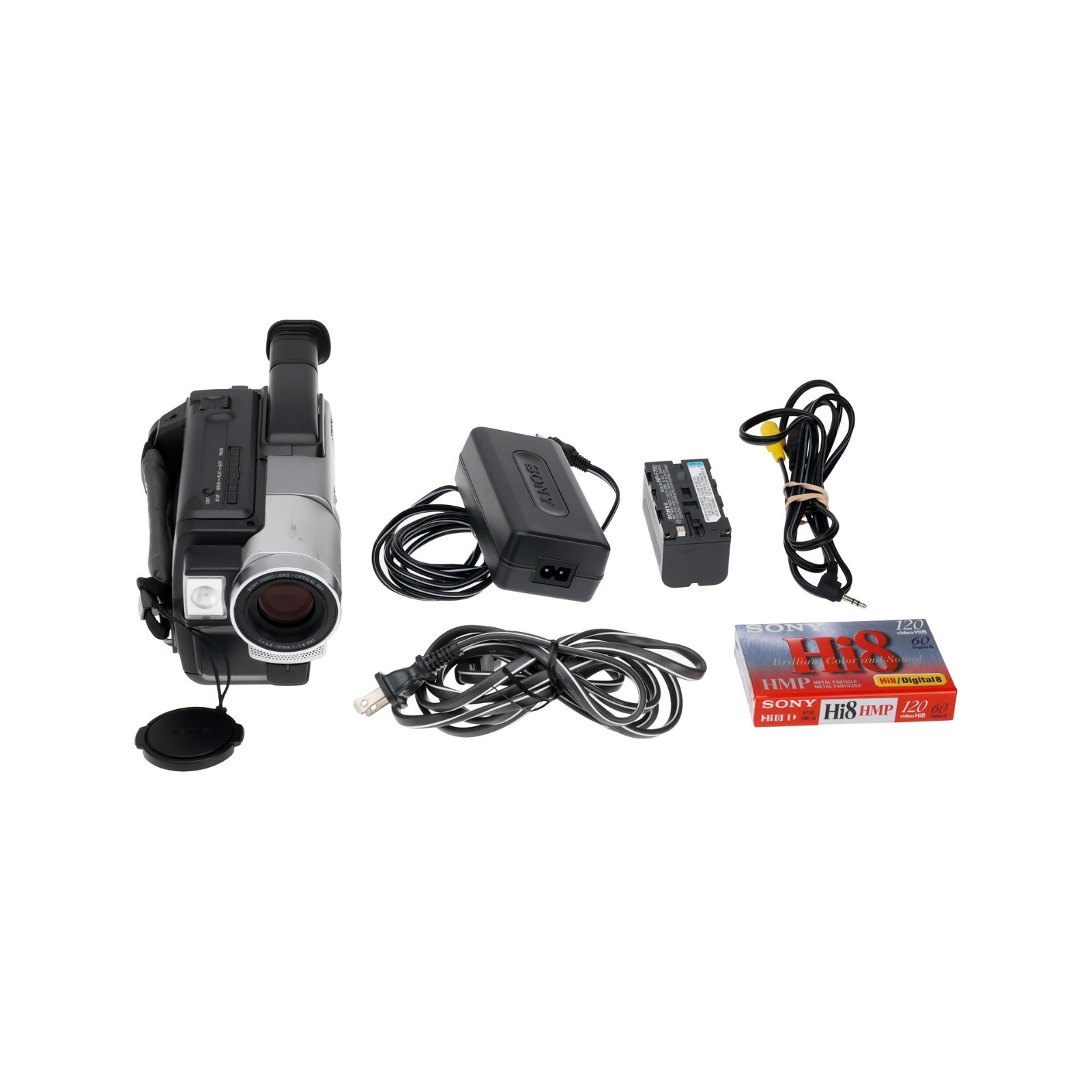 Sony Handycam CCD-TRV68 Hi-8 Tape Standard Definition Camcorder Silver
