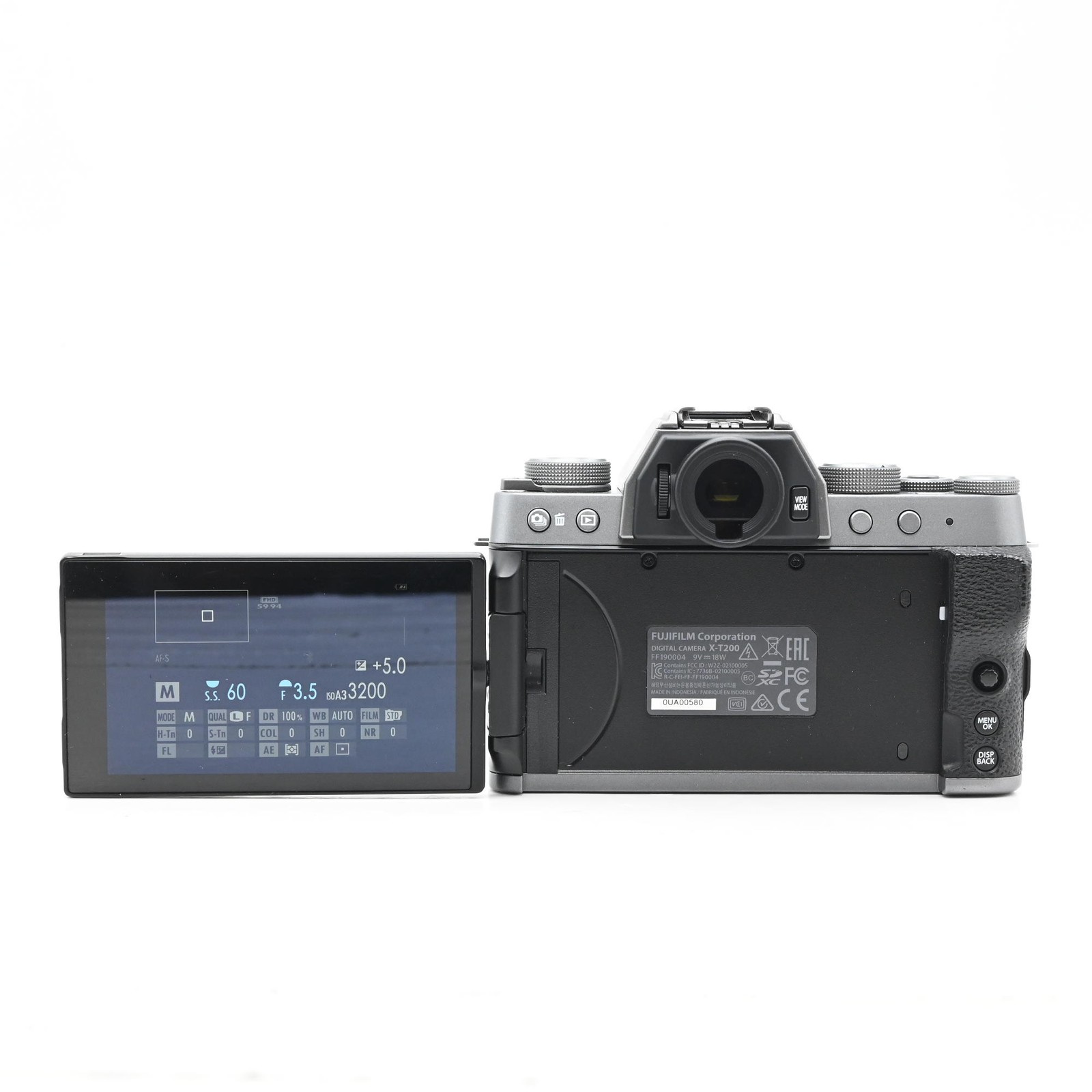 Fujifilm X-T200 24.2MP Mirrorless Digital Camera Body #580