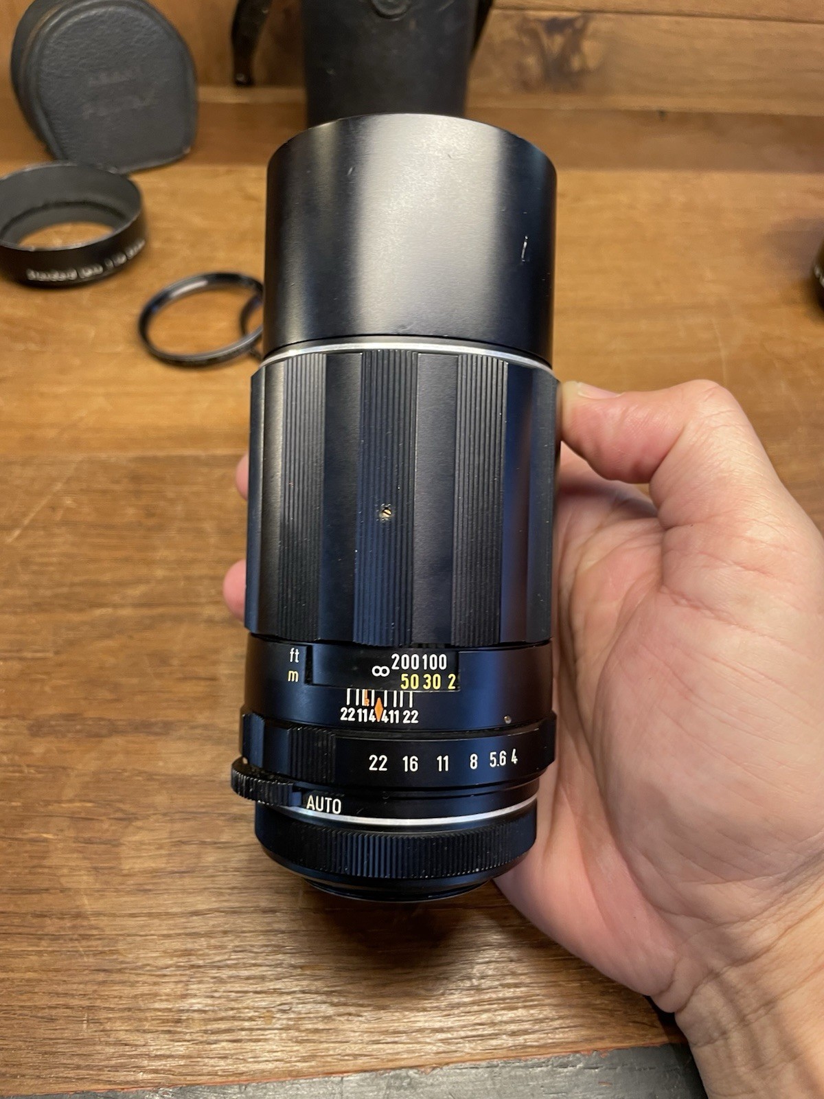 *3 Lens Set: Near Mint ++* Pentax Super Takumar 55mm F/1.8 135mm F/3.5 200mm F/4