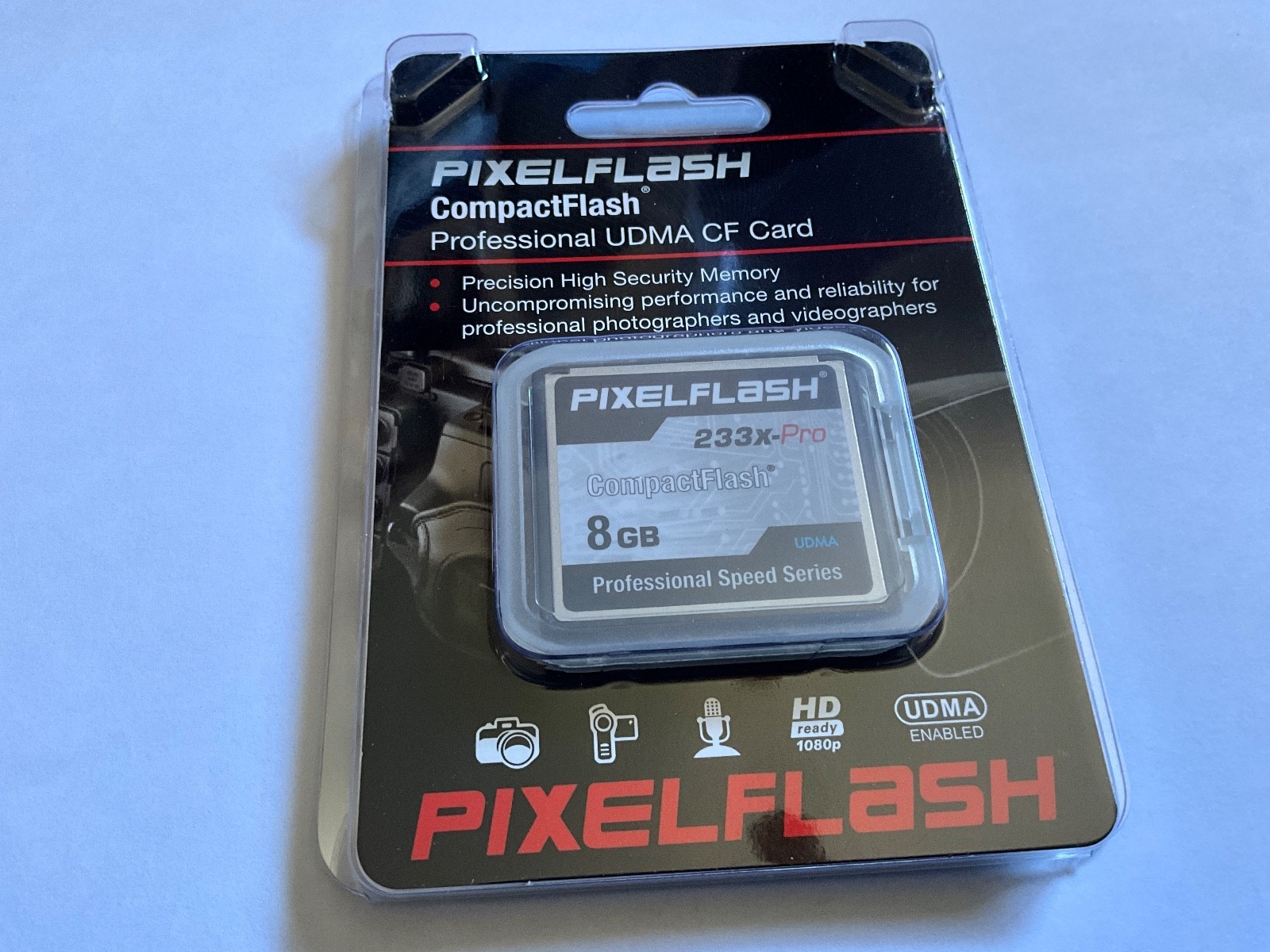 1pcs 8gb New PIXELFLASH CF compactflash memory card for DSLR CF NIKON,CANON