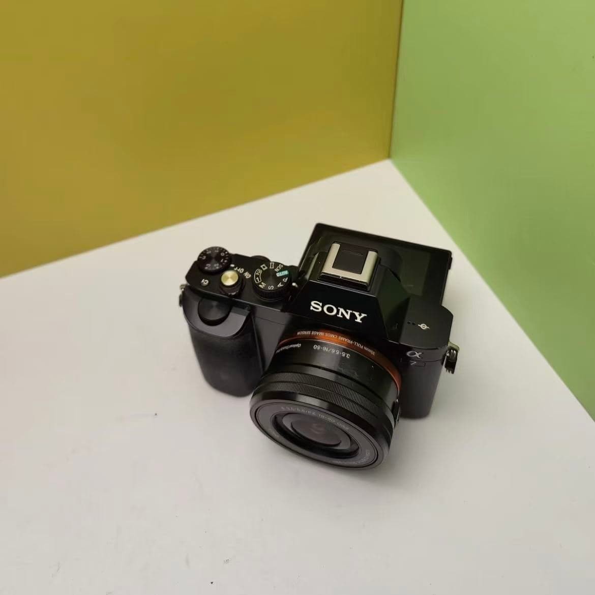 Sony Alpha A7 Mirrorless Digital Camera W/16-50mm Lens SD Good Condition Tested