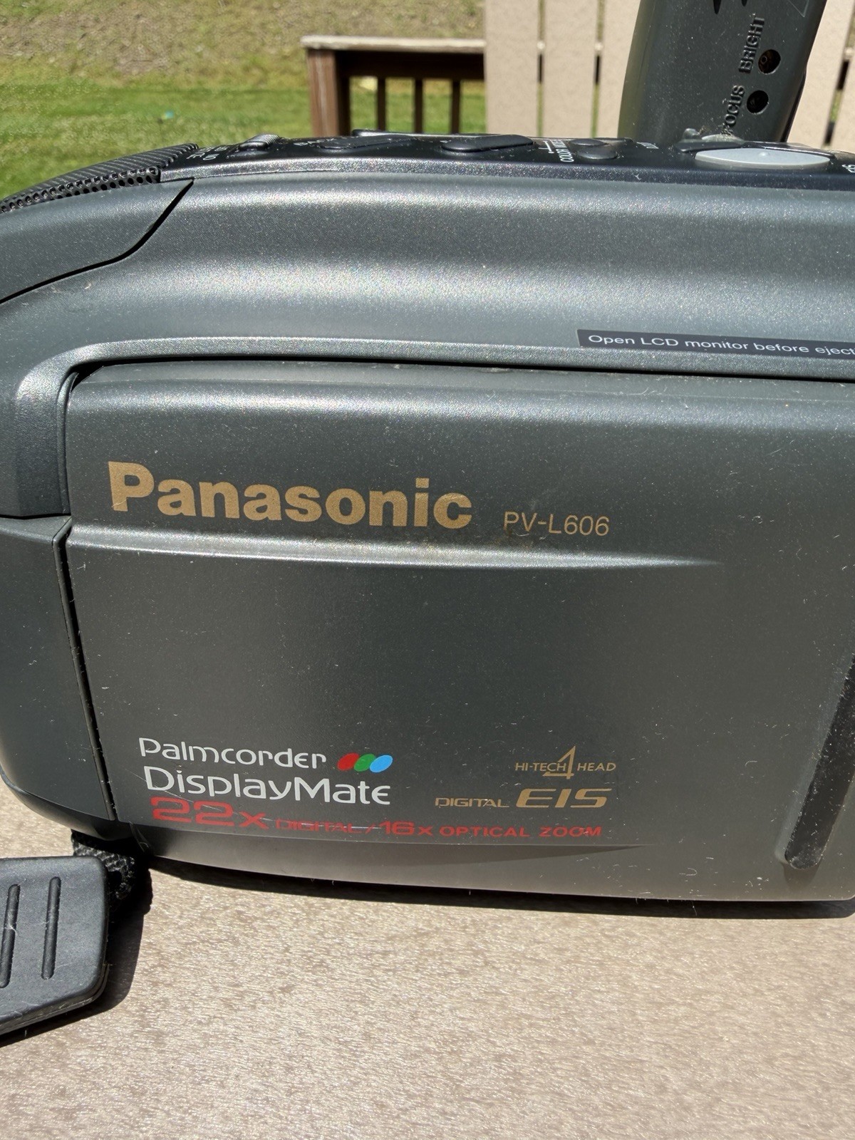Panasonic PV-L606 VHS-C Analog Camcorder UNTESTED
