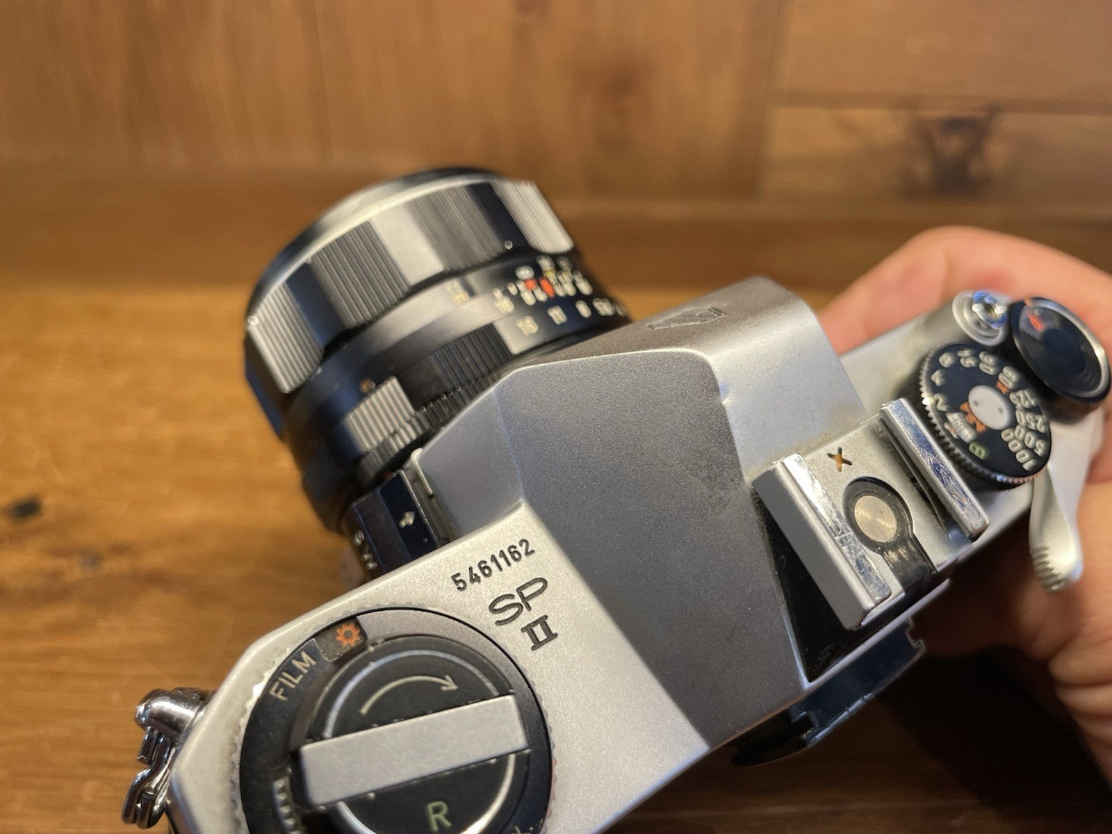 *Near Mint++* Pentax Spotmatic SPII SP II Camera Super Takumar 55mm F/1.8 /Japan