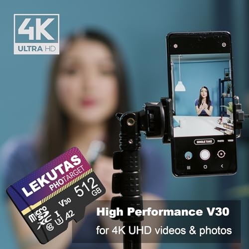 512GB Micro SD Card, microSDXC UHS-I Flash Memory Card TF 512GB (MicroSDXC)