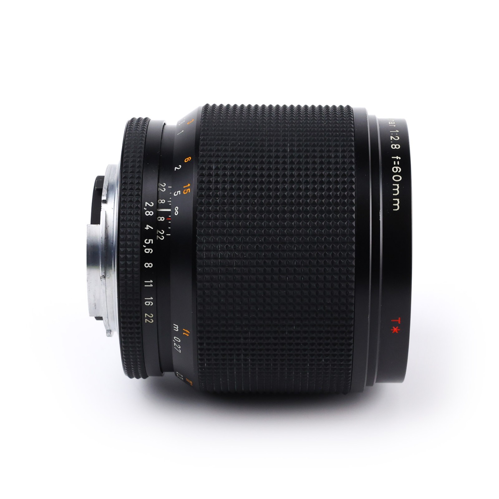 Contax 60mm F2.8 T* Makro-Planar AEJ Manual Focus C/Y Mount Close Up Lens