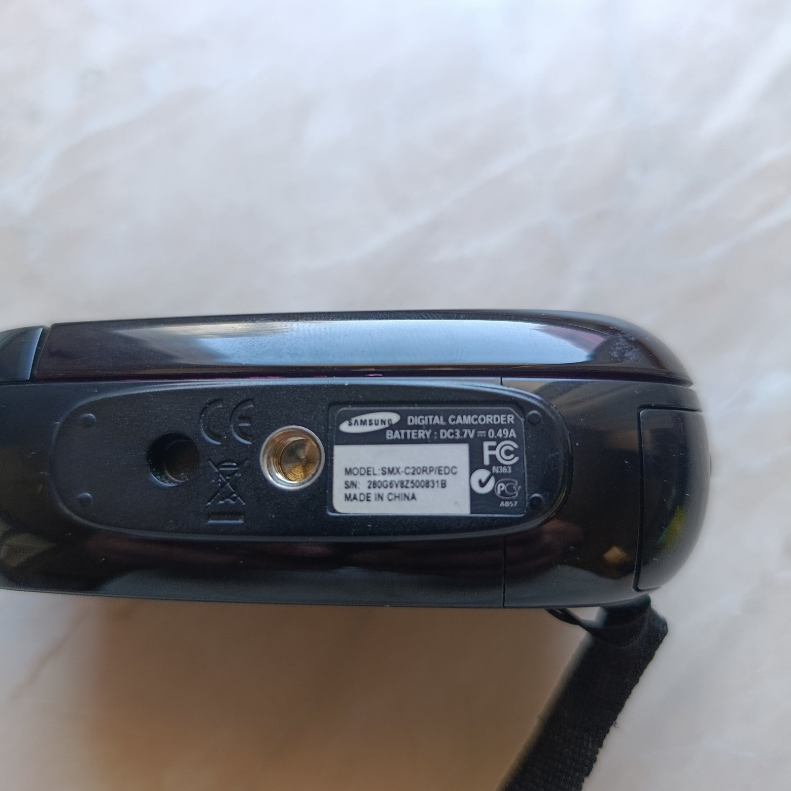 Samsung SMX-C10 Flash Media Camcorder Used