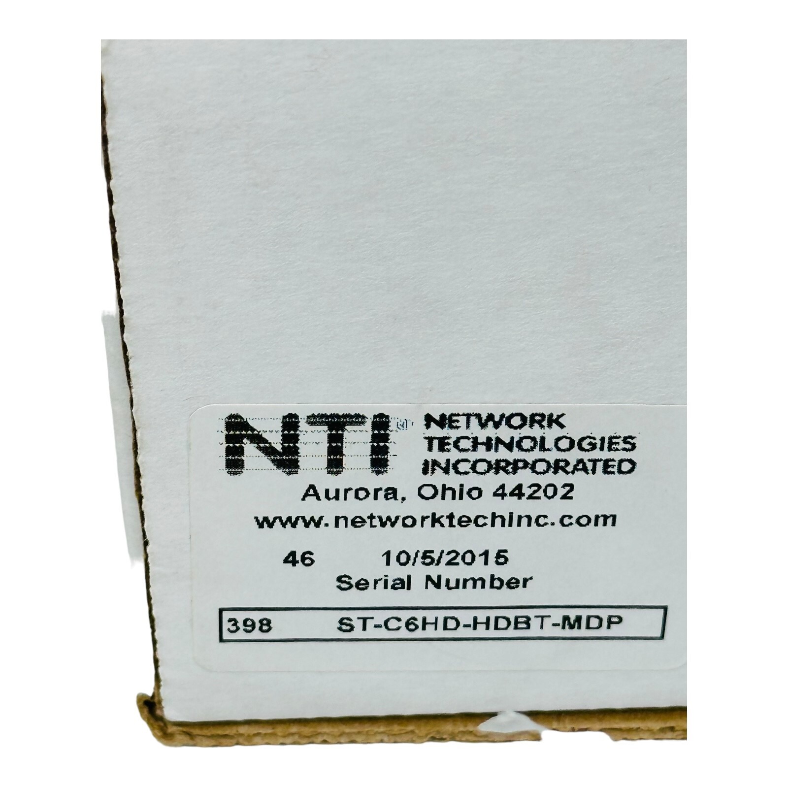 NTI ST-C6HD-HDBT-MDP LOCAL & REMOTE UNIT HDMI HDBase-T NEW/UNUSED SURPLUS