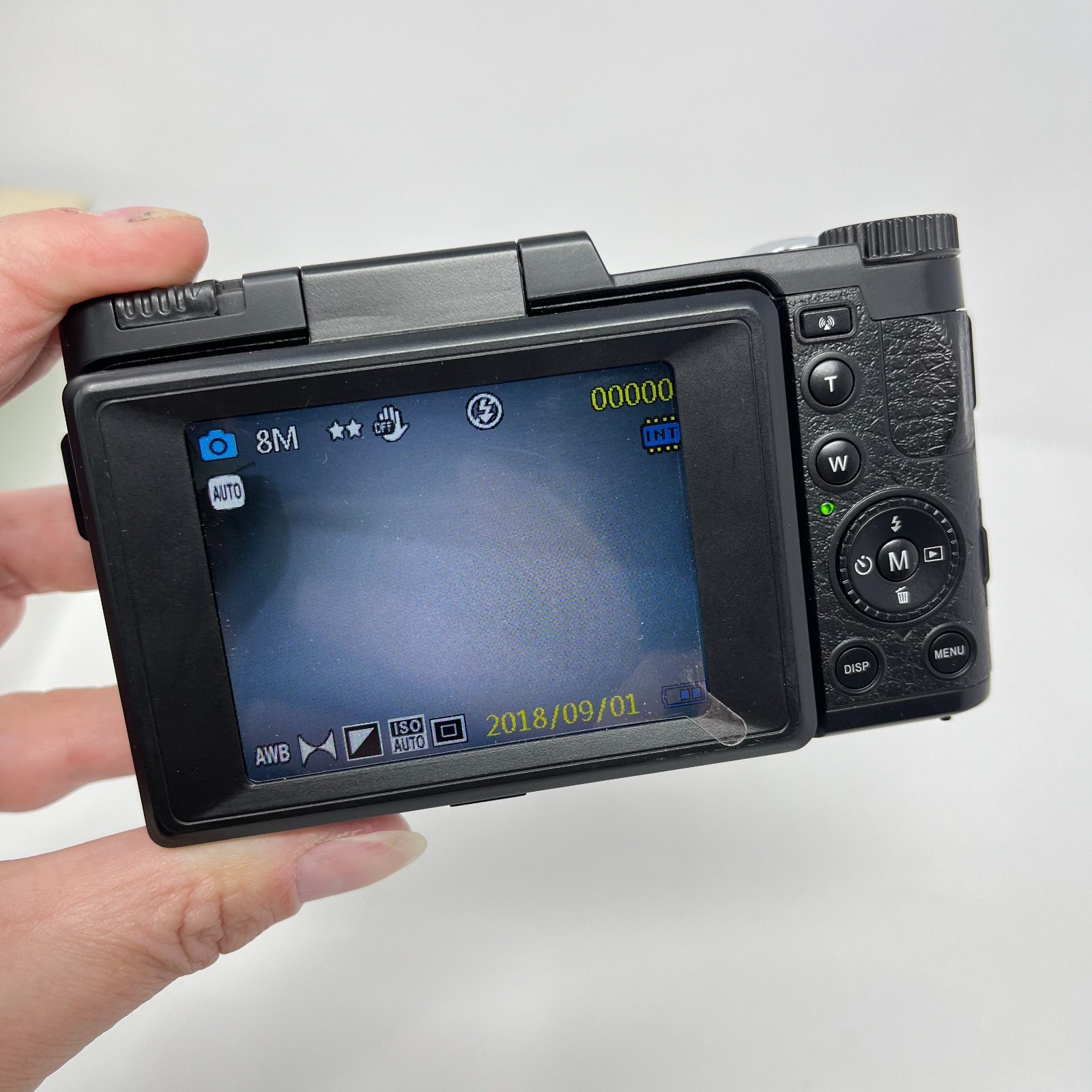 2.7K Digital Camera 24 MP Vlogging Cam Recorder Flash Handheld Photo Video Trave