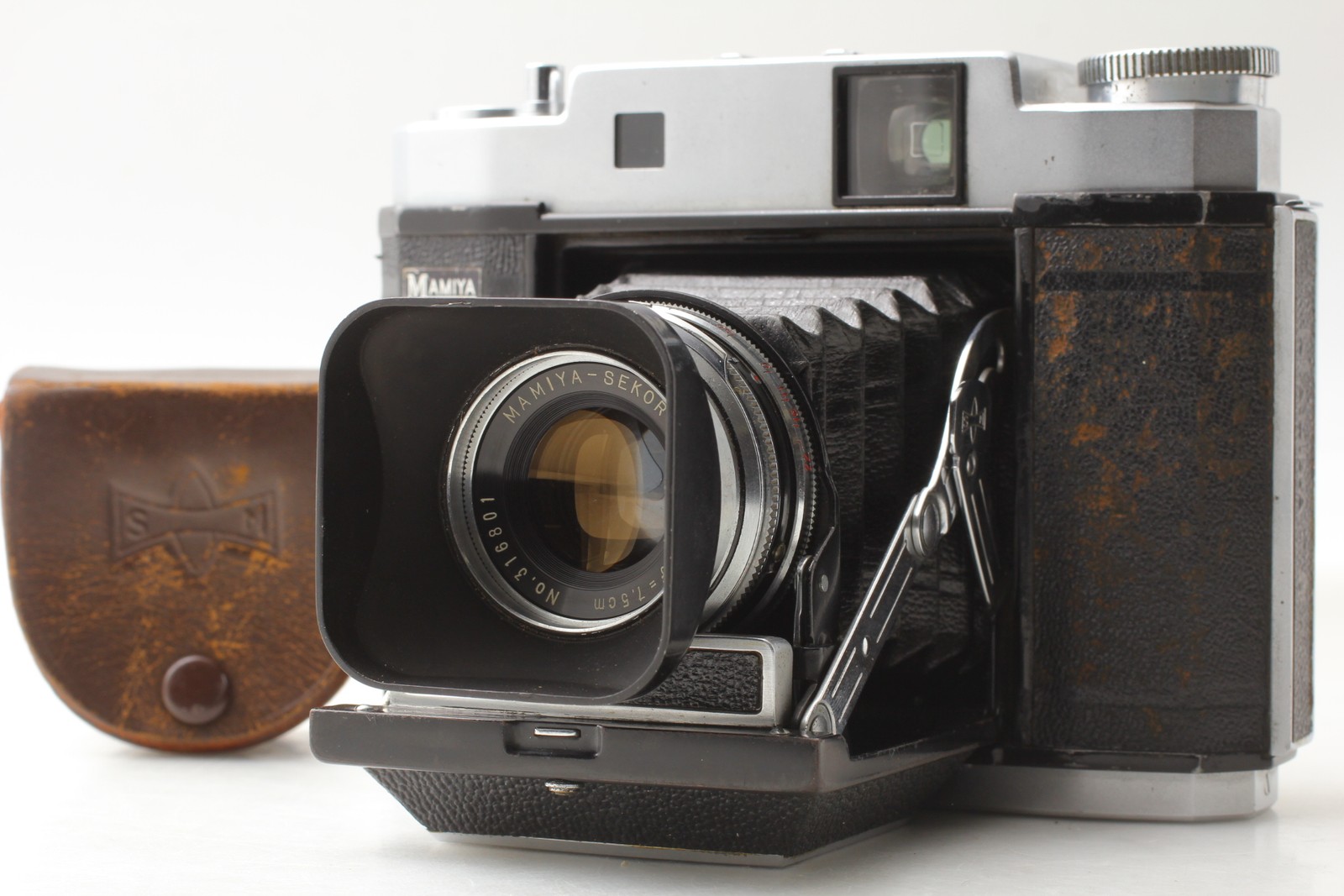 Double Image Adjusted[N MINT/Hood] Mamiya Six 6 Automat II 2 6×6 75mm From JAPAN