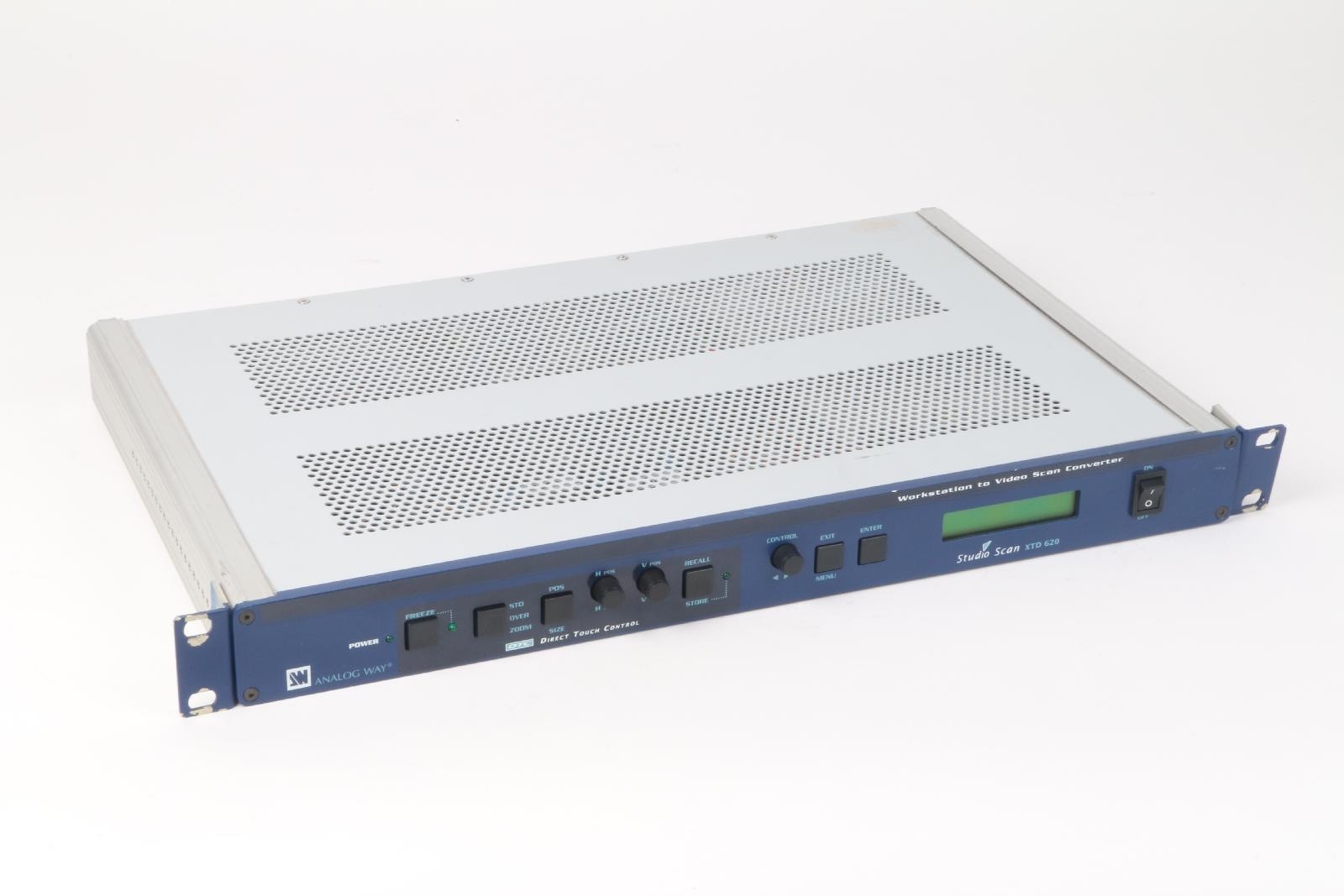 Analog Way XTD-620 Studio Scan Workstation to Video Scan Converter