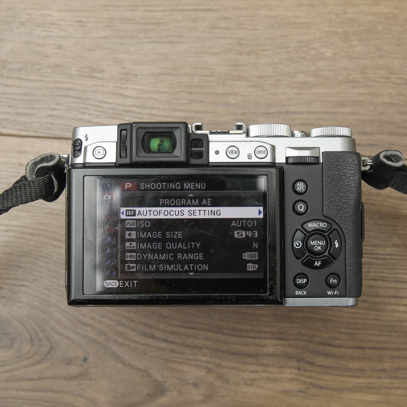 Fujifilm FinePix X30 12.0MP Digital Camera Silver with Bag Working & Tested