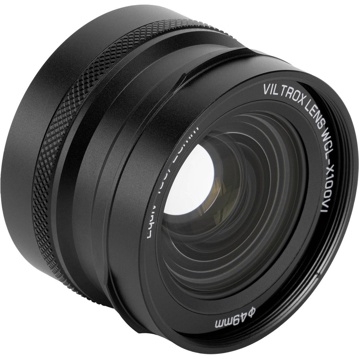 Viltrox WCL-X100VI Wide Conversion Lens for Fujifilm X100 Series Cameras, Black