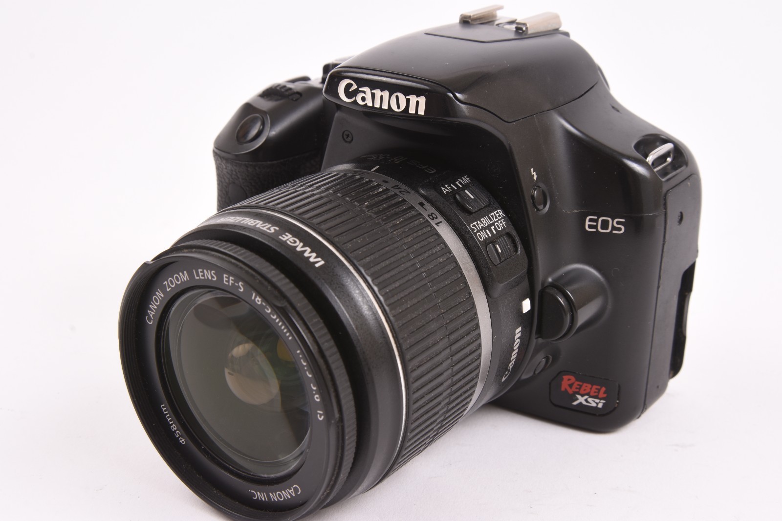 Canon Rebel XSi 12.2MP DSLR Camera w/18-55mm Lens Shutter Count 40,000 #T-20888