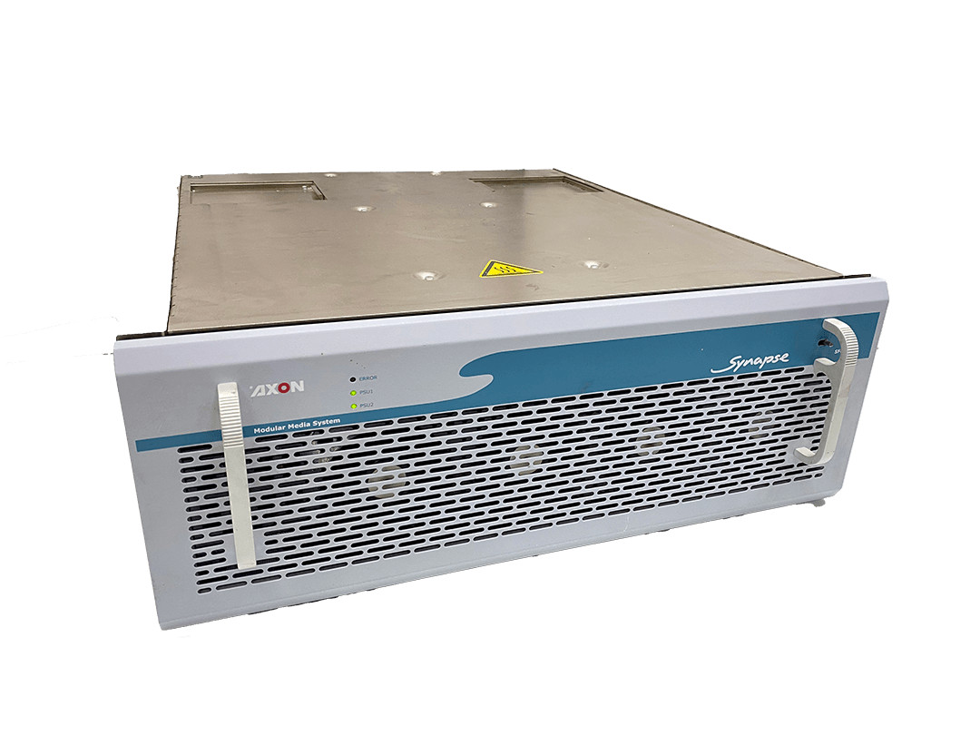 AXON SFR18 4RU housing with 18 slots 2 PSU SMP100