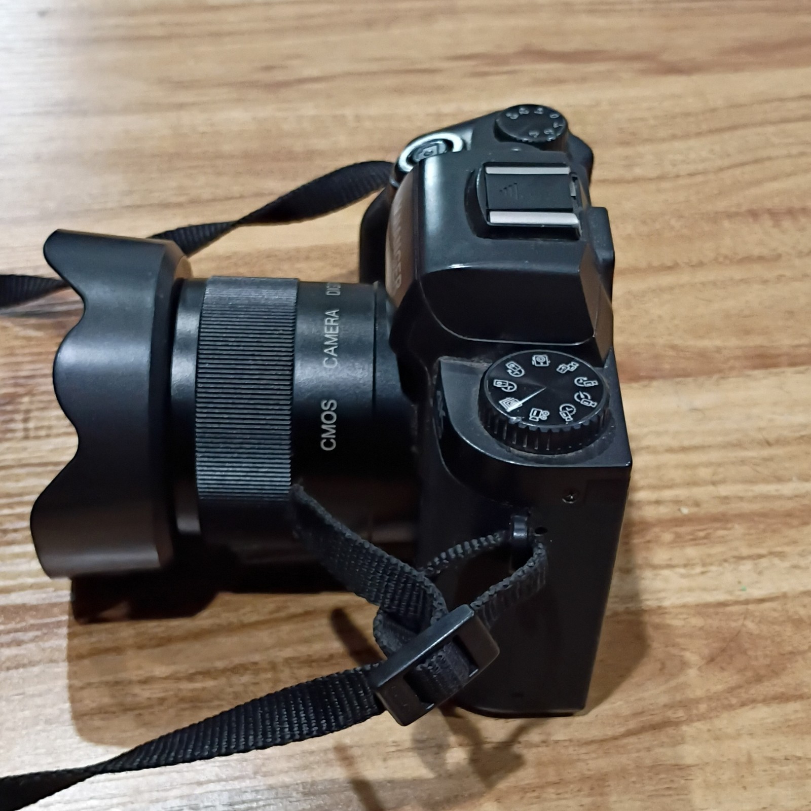 VJIANGER 4K Digital SLR Camera Black USB Built-in Flash Lithium-Ion Battery