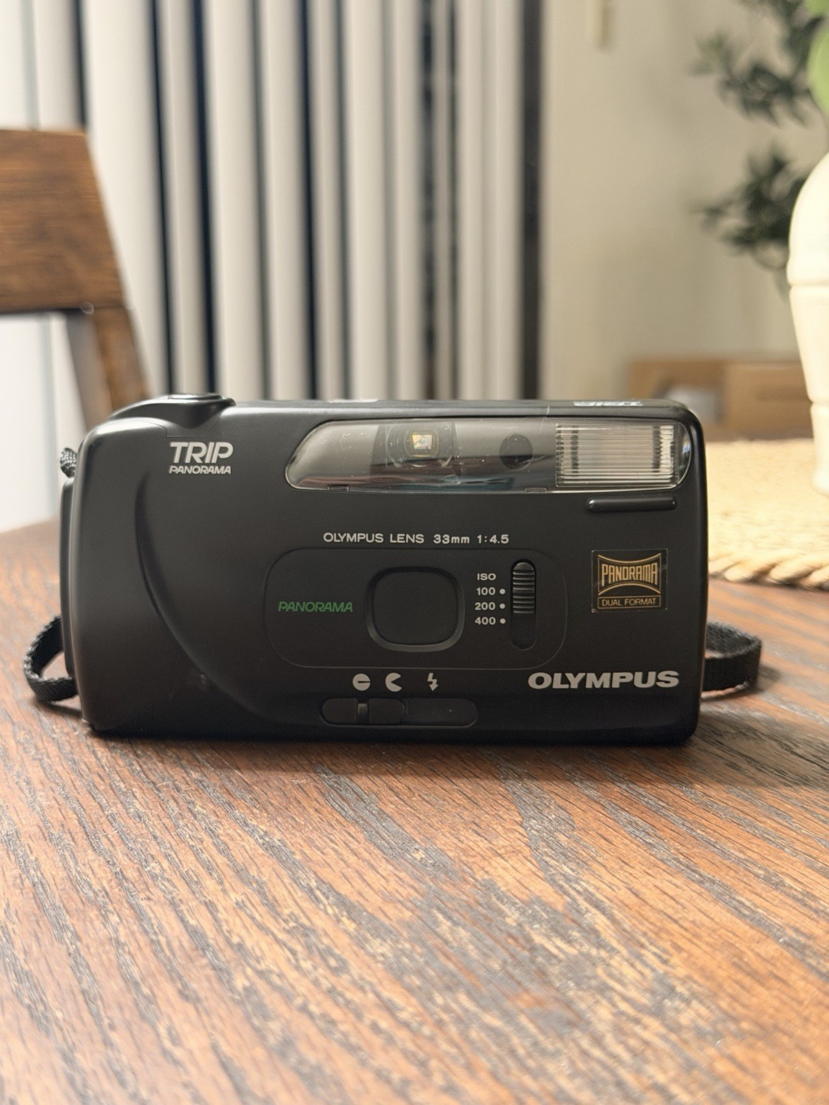 Olympus Trip Panorama 35mm Film Point N Shoot Camera FILM TESTED SEE PICS WORKS