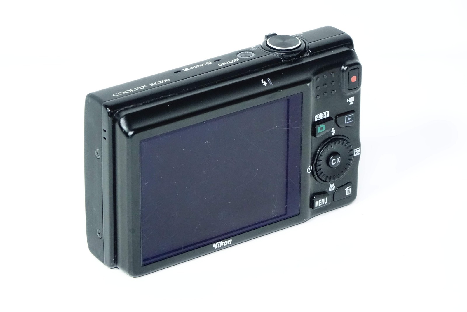 Nikon Coolpix S6200 Black Compact 16MP Zoom 10X – 12 MONTH WARRANTY