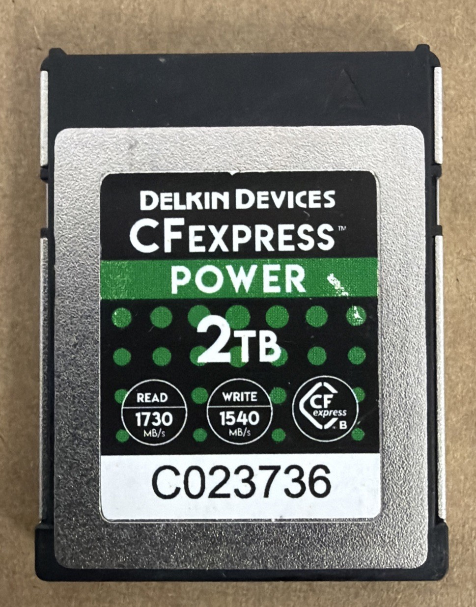 Delkin Devices DCFX1-2TB CFexpress Power 2TB Memory Card