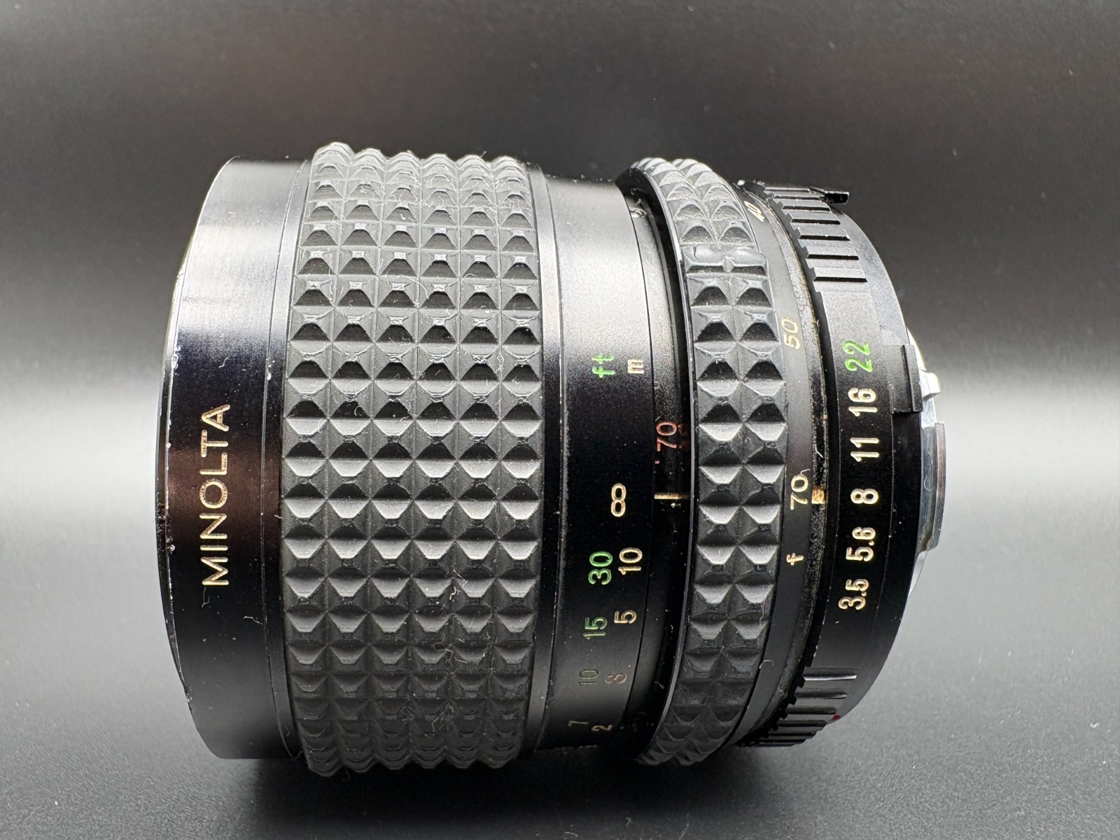 Minolta MD Zoom Rokkor 35-70mm f3.5 Manual Zoom Lens Tested Near Mint From Japan