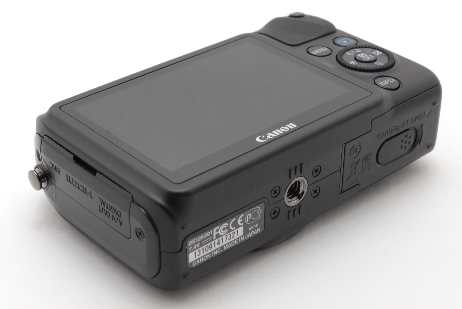 ⏯️ [MINT]Canon EOS M 18.0MP Mirrorless Digital Camera black + 18-55mm lens JAPAN