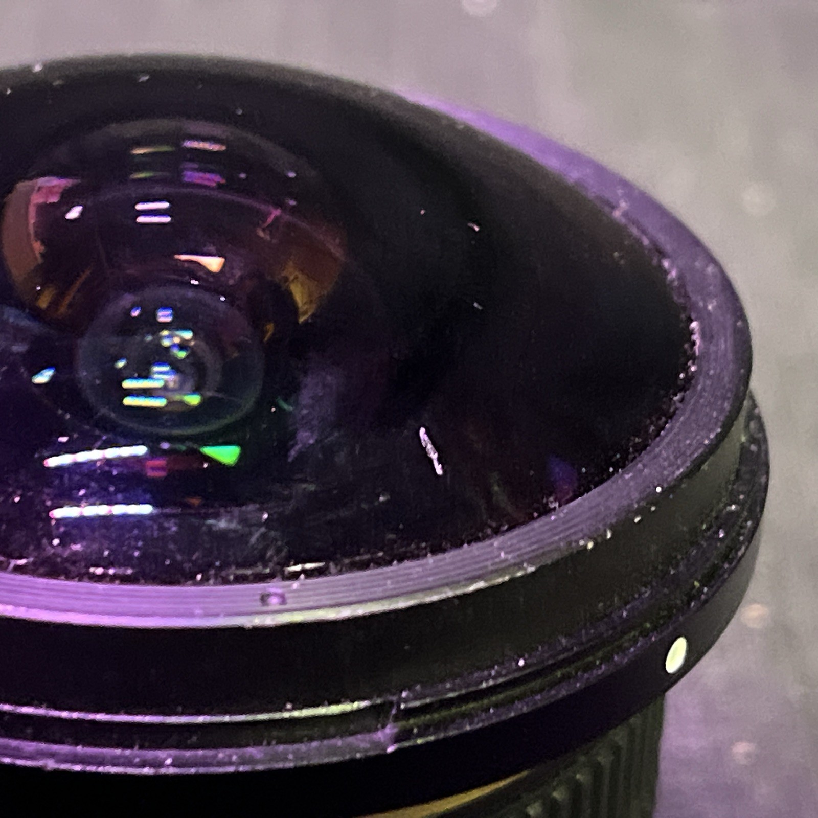USED Opteka Fisheye CS 6.5mm F/3.5 UltraWide Angle Aspherical Lens For Canon EOS