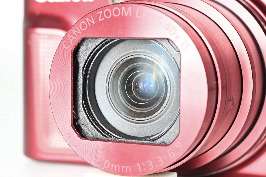 [Exc+5] Canon PowerShot SX720 HS Red 20.3MP 40x Digital Camera from Japan