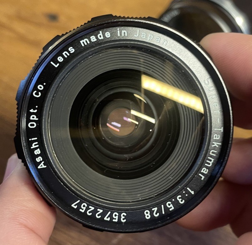 *3 Lens Set: Almost Mint* Pentax SMC Takumar 55mm F/1.8 28mm F/3.5 135mm F/3.5