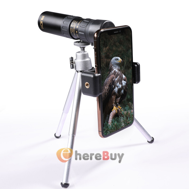 Telescopio militar monocular HD con zoom de 10-300X y visión diurna y nocturna