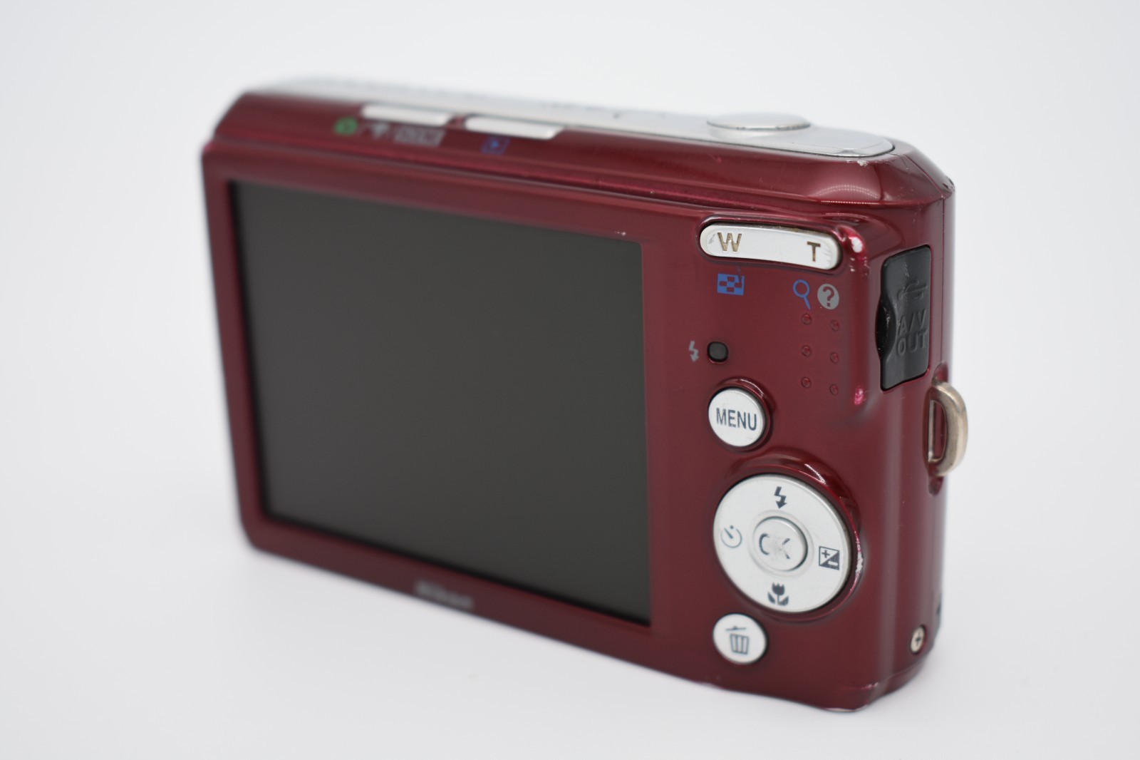 Nikon Digital Camera Coolpix L20 10.1MP Red Bundle – Tested Fully Functional ✅
