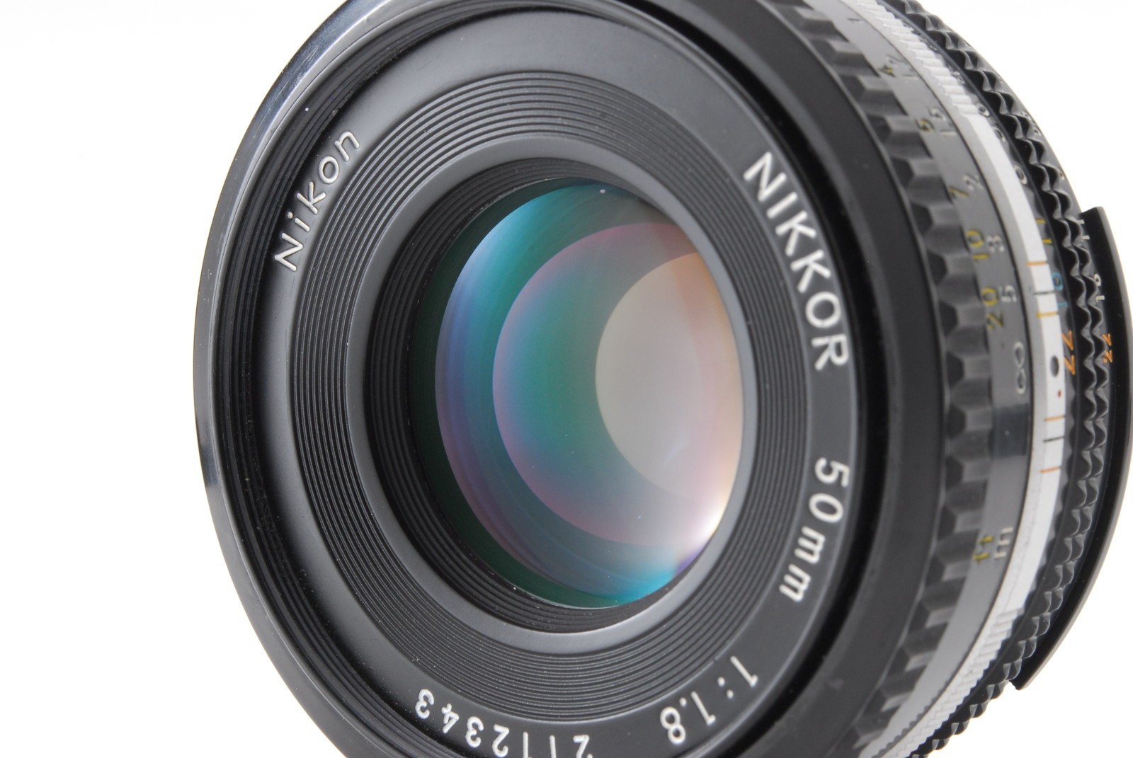 [TOP MINT] Nikon Ai-s Nikkor 50mm f/1.8 AIS MF Pancake Lens From JAPAN