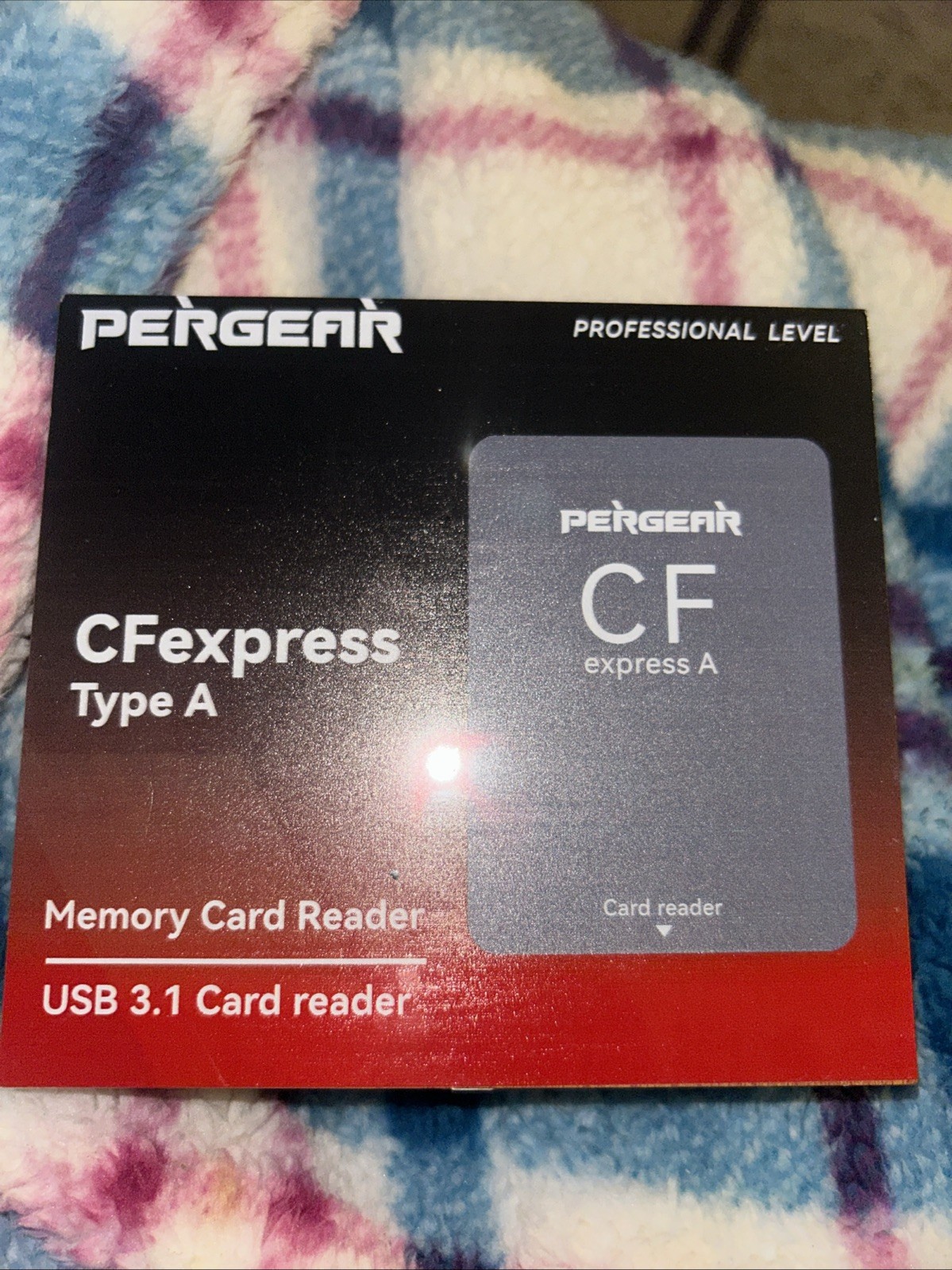 Pergear CFexpress Type A Memory Card Reader USB 3.1