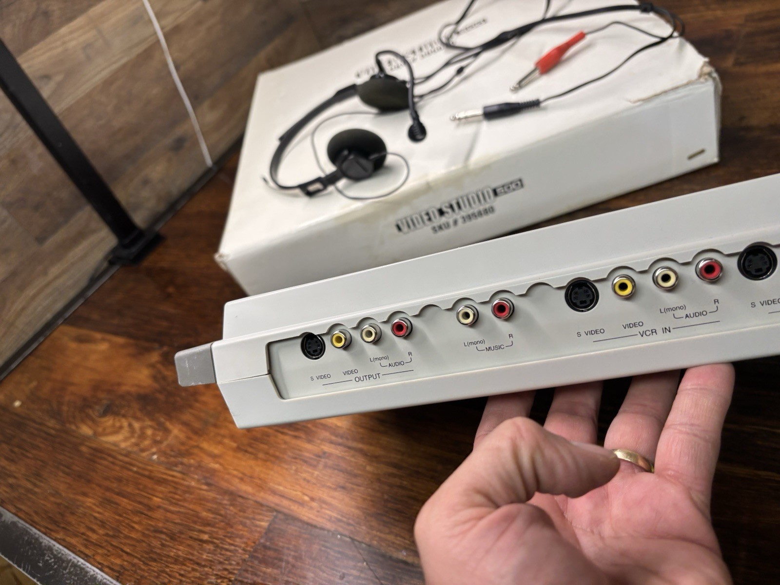 Vintage SIMA Video Studio 500 Stereo Video Titler & Processor Audio Mixer
