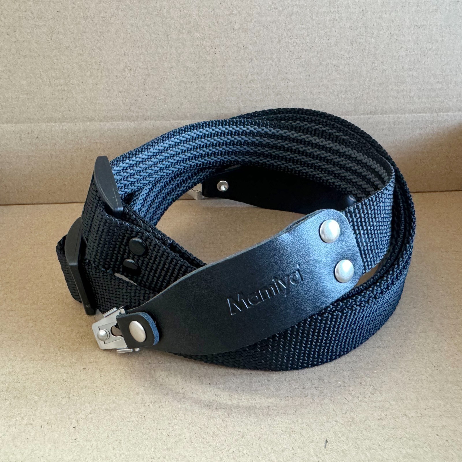 Black Adjustable Nylon Shoulder Strap For Mamiya 645 M645 1000S C220F C330 C330S