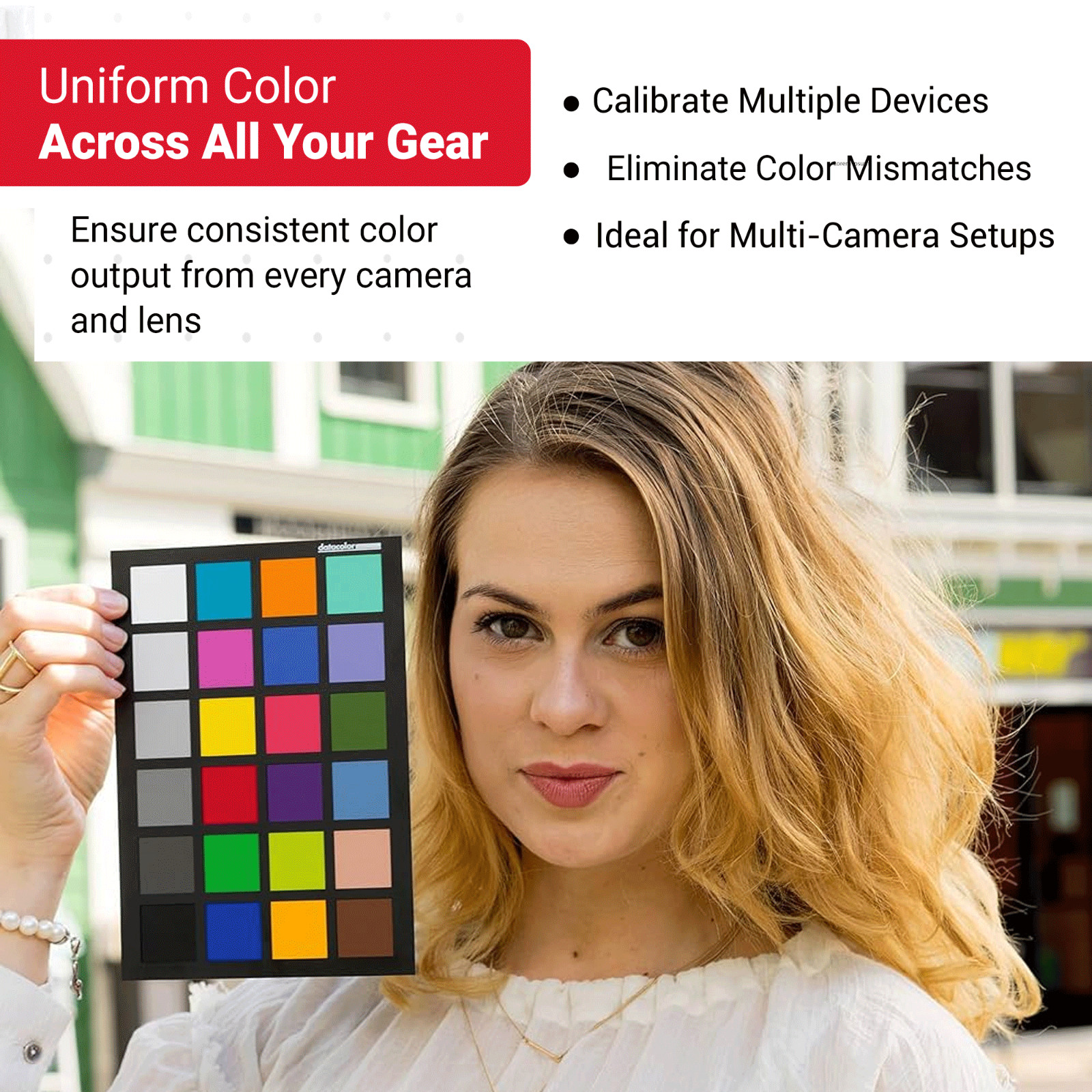 Datacolor SpyderCHECKR SCK200 Color Calibration Target Tool for Digital Cameras