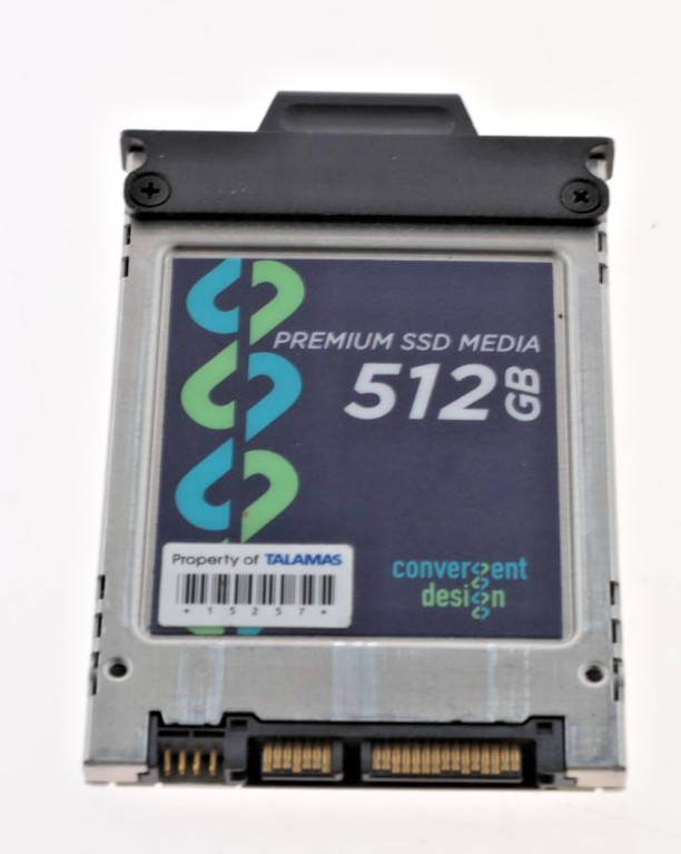 Convergent Design 2.5″ SSD 512GB for Odyssey 7Q/7Q+ QTY 2!