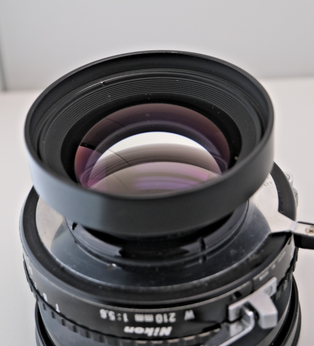 Nikon Nikkor-W 210mm f/5.6 Large Format Lens Compur Shutter