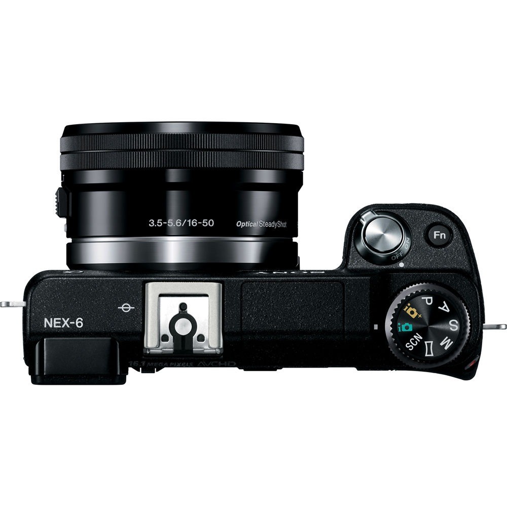 Sony NEX-6 Mirrorless Digital Camera with 16-50mm Lens 16.1MP Tiltable Screen