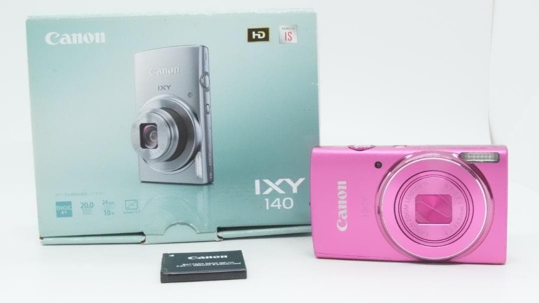 Canon IXY 140 PowerShot ELPH 150 IS Pink Compact Digital Camera 20.0 MP 10x