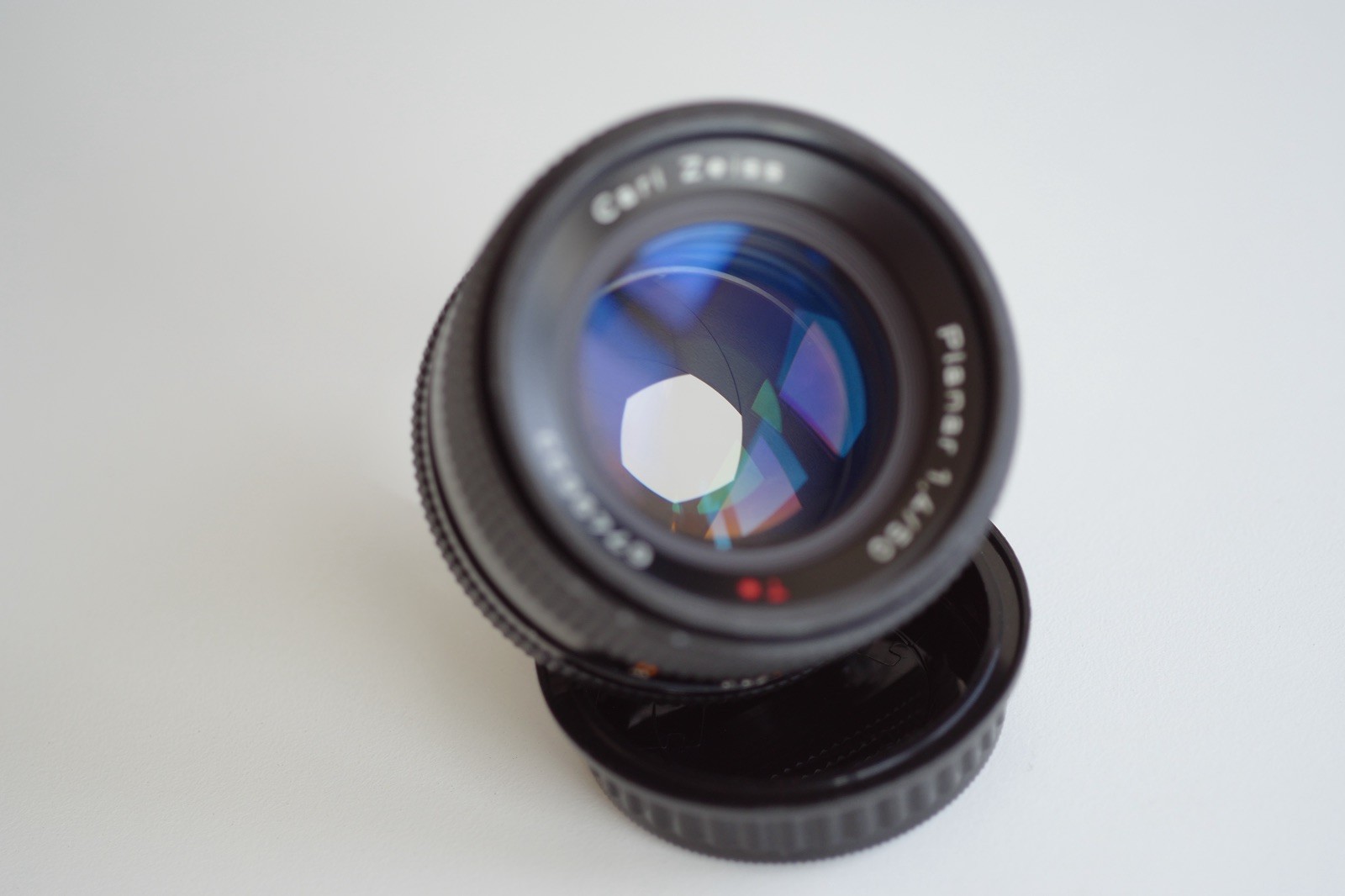 Contax Carl Zeiss Planar T* 50mm F/1.4 Lens AEJ Mod to Pentax K Mount