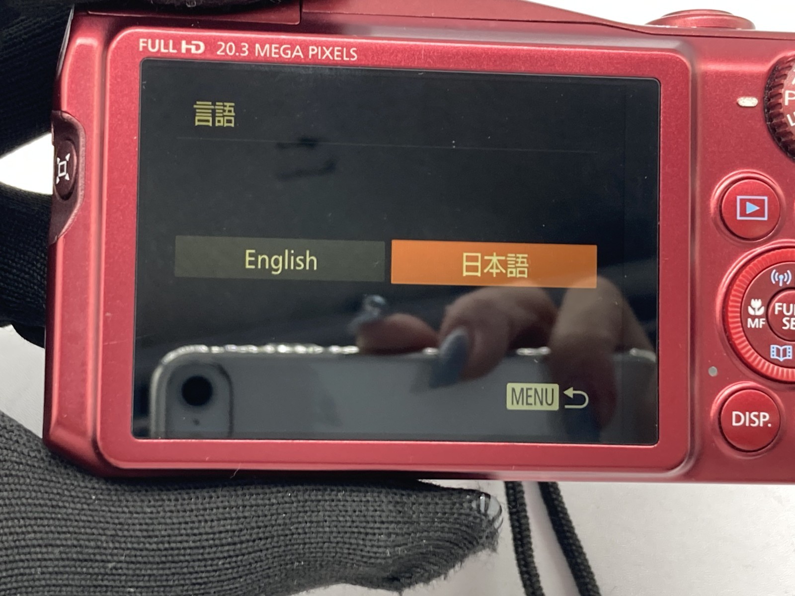 N MINT Canon PowerShot SX710 HS red 20.3 MP Digital Camera 0695