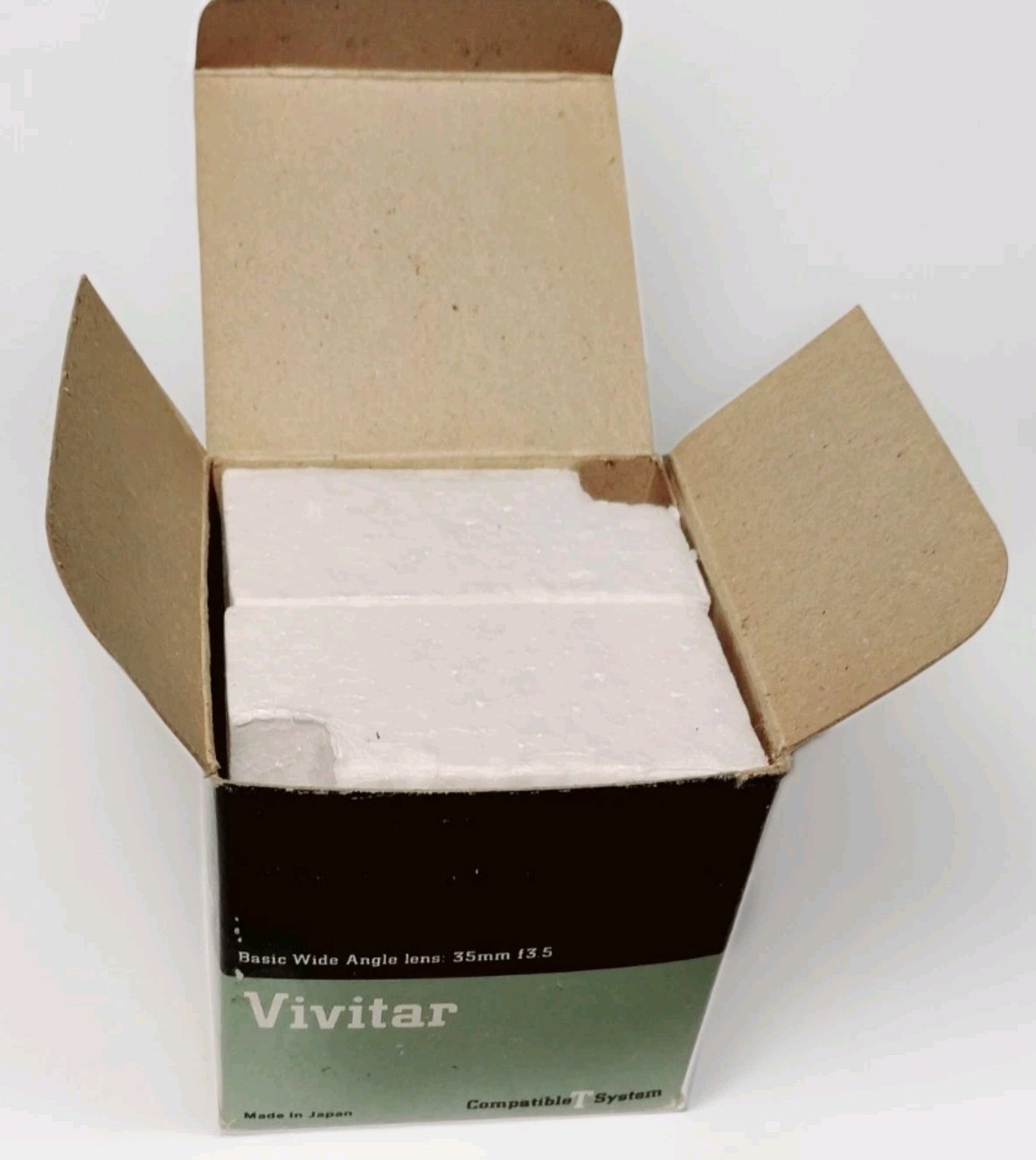 VIVITAR WIDE-ANGLE LENS 35mm f/3.5 ~ COMPATIBLE T SYSTEM ~ NEW IN BOX ~ NOS ~