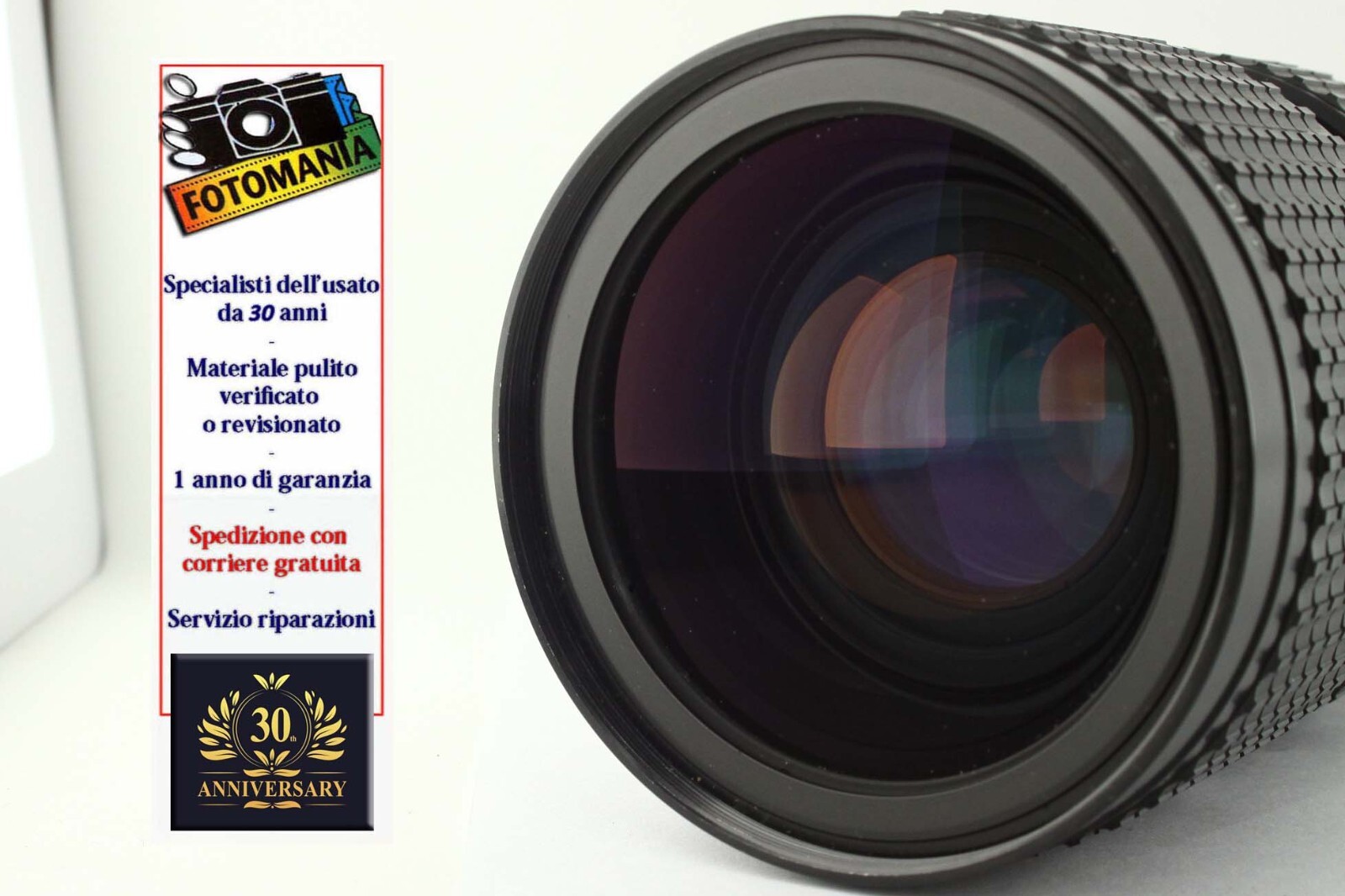 Pentax-A 645 Super 80-160 f4.5 One Year Warranty