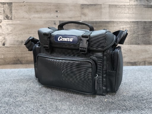 Sharp View cam Hi Fi Monaural VL-E7 No Charger w/ Geneva Camera Carry Bag