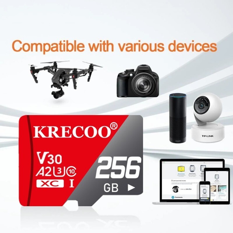 128GB 256GB 1TB Micro SD Card Memory Card TF Card with Adapter High Speed LOT