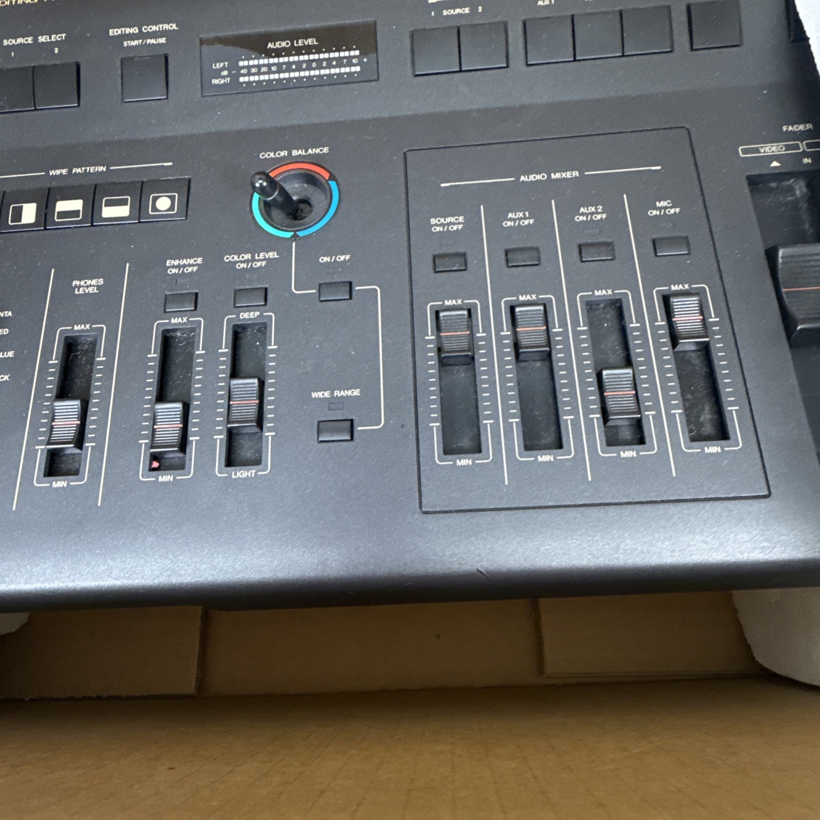 JVC JX-SV55 Video Editing Processor Works