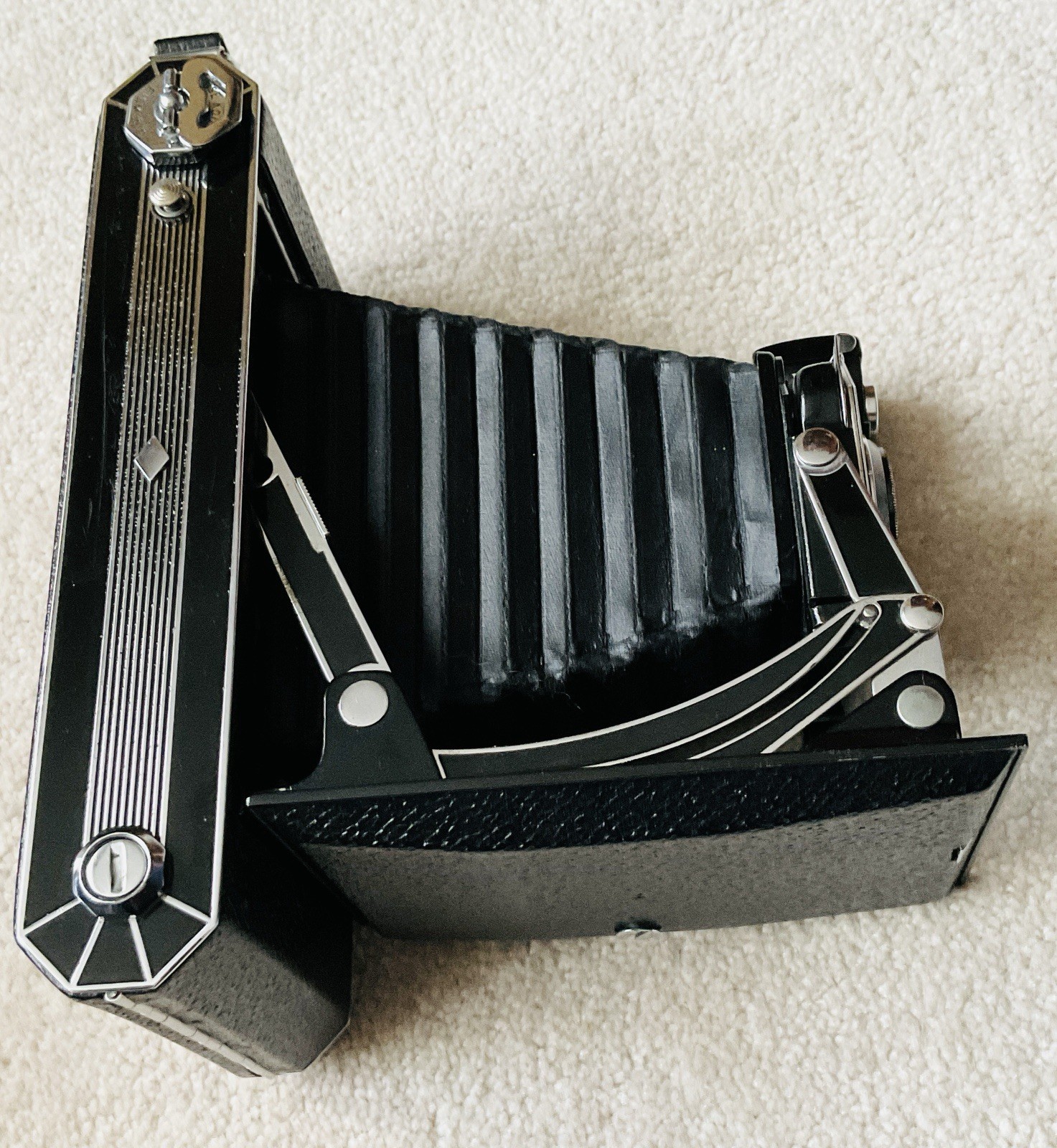 Vintage Kodak Six-16 Octagonal Art Deco Folding Camera No.1 Diodak Shutter Case