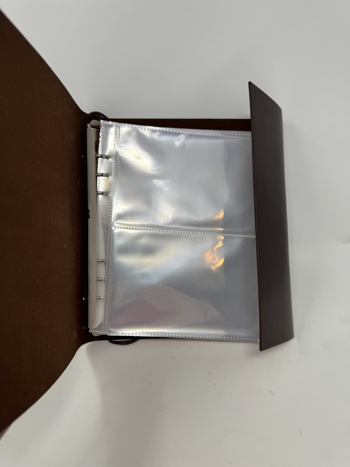 Leather Photo Album 4×6 160 Photos with 30 Page Writing Space Travel Wedding
