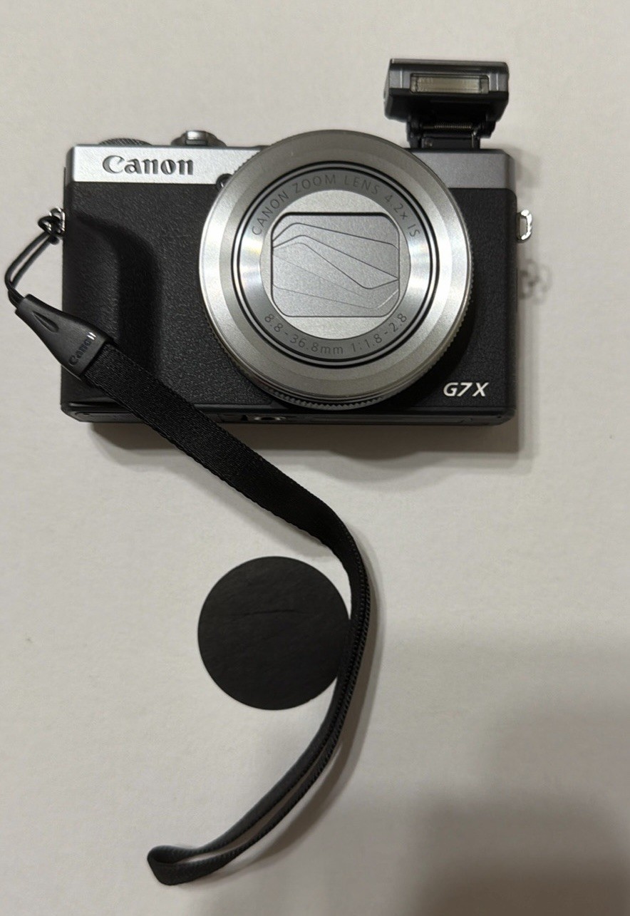 Canon PowerShot G7 X Mark III 20.1 Megapixel Digital Camera – Silver