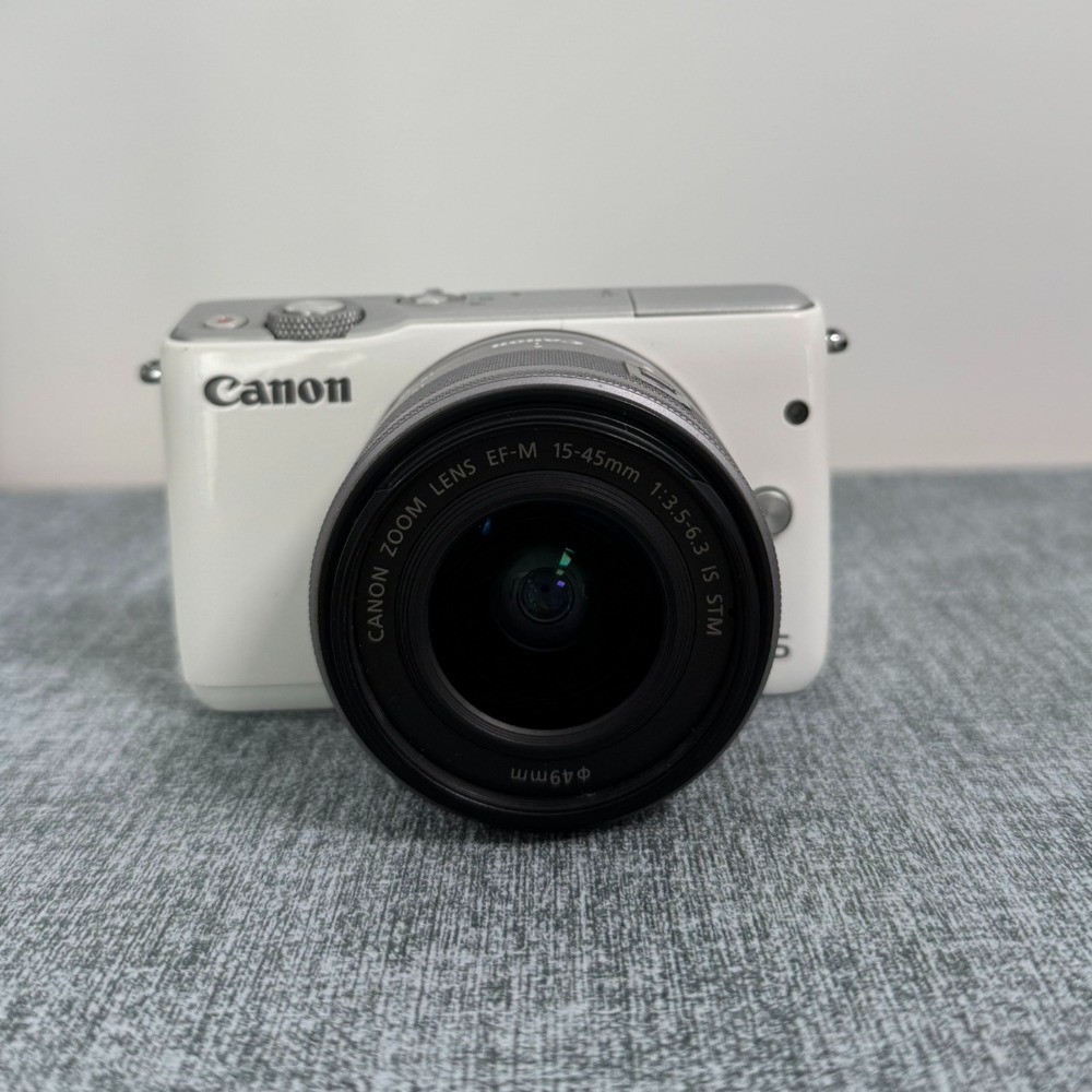 Canon EOS M10 Mirrorless Digital Camera with EF-M 15-45mm Lens 18MP Touch Screen