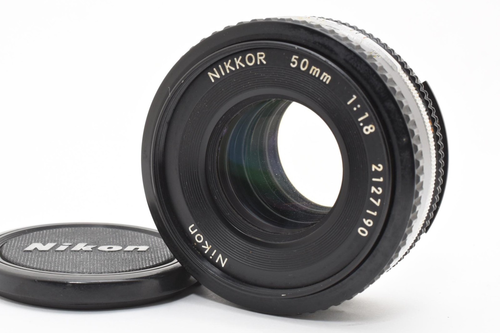 【TOP MINT】 Nikon Nikkor Ai-S AIS 50mm f1.8 Pancake Prime MF Lens From Japan